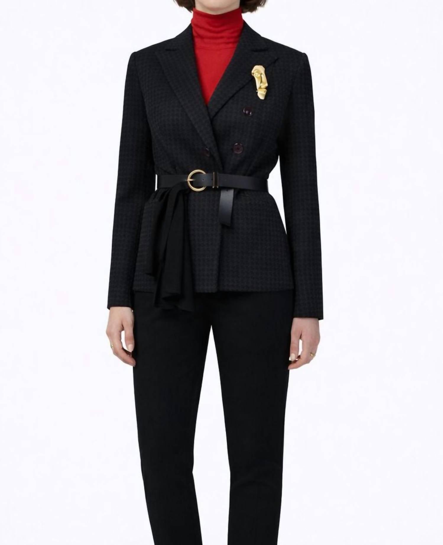 J'Envie/Eli - Classic Houndstooth Jacket