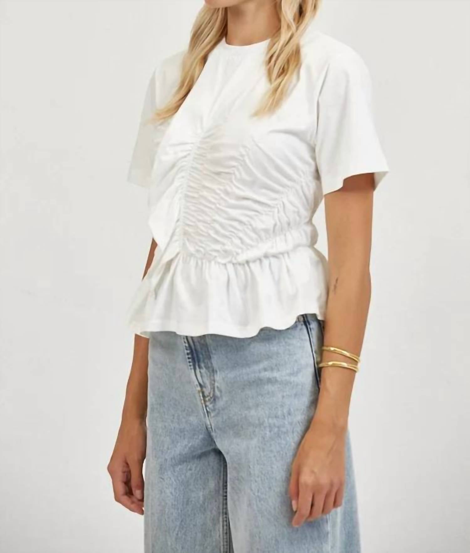 A.Ren - Juliette Crew Neck Top