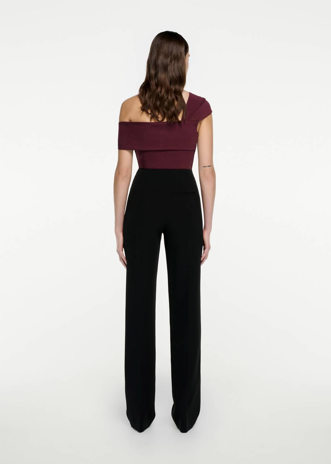 Roland Mouret - Assymetric stretch cady top