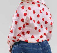 Catherine Gee - Daria French Cuff Silk Blouse - Plus