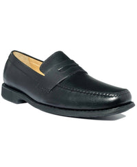JOHNSTON & MURPHY Men's Ainsworth Penny Loafer in black - men's loafer
