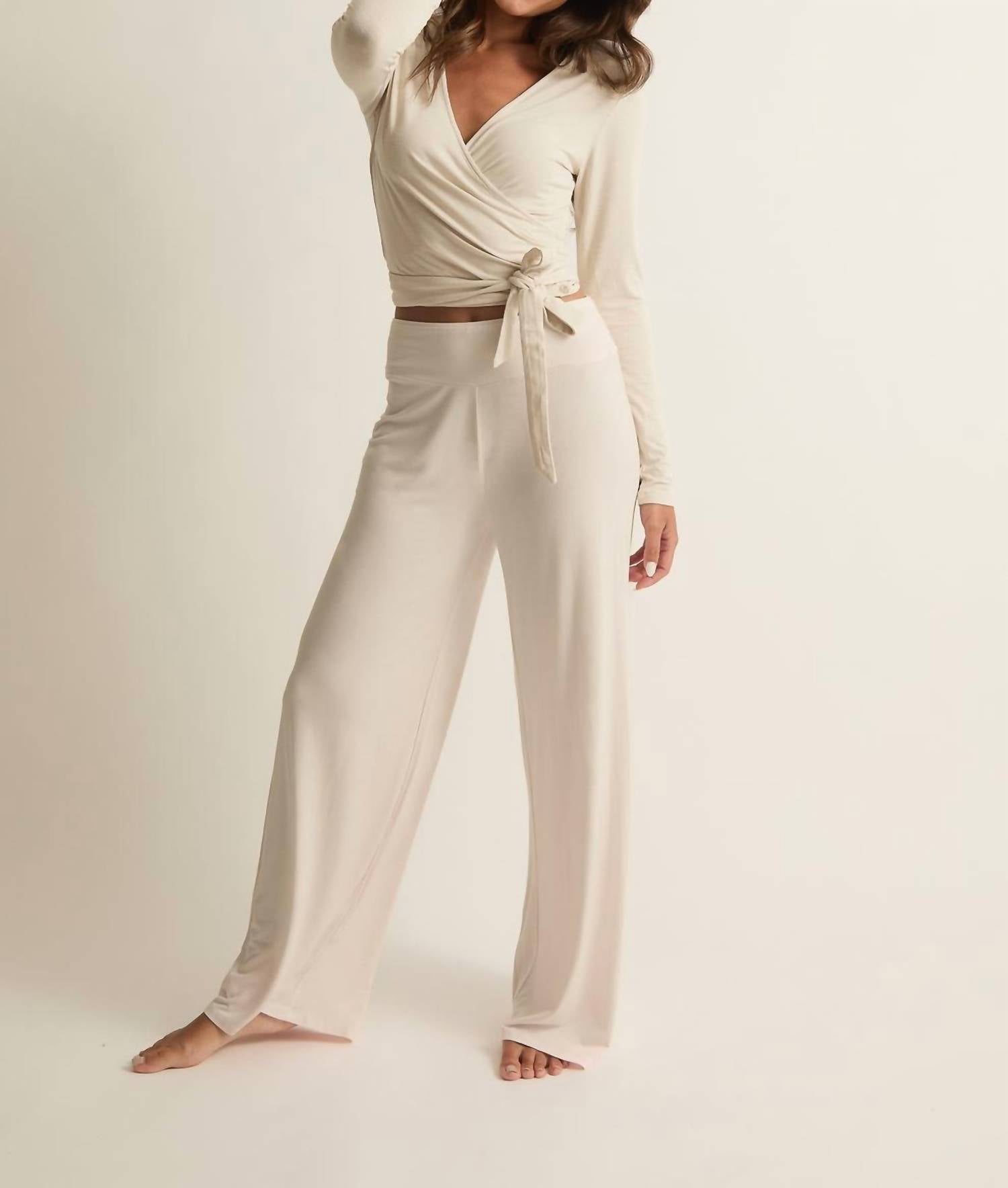 Faceplant Dreams - Bamboo Studio Wrap Top