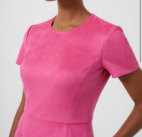 French Connection - Patty Drape Short Sleeve Dress