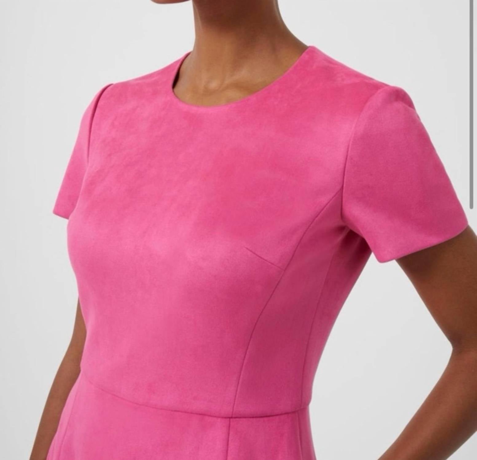 French Connection - Patty Drape Short Sleeve Dress