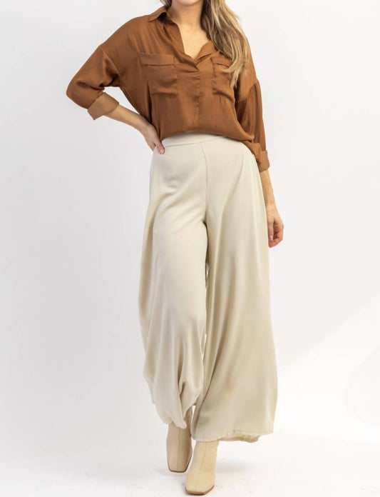 IN FLIGHT PALAZZO PANT