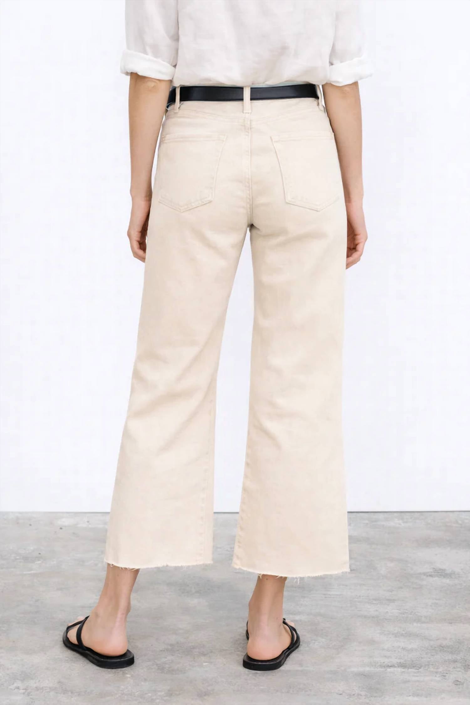 Fidelity - Katie Wide Leg Crop Jean