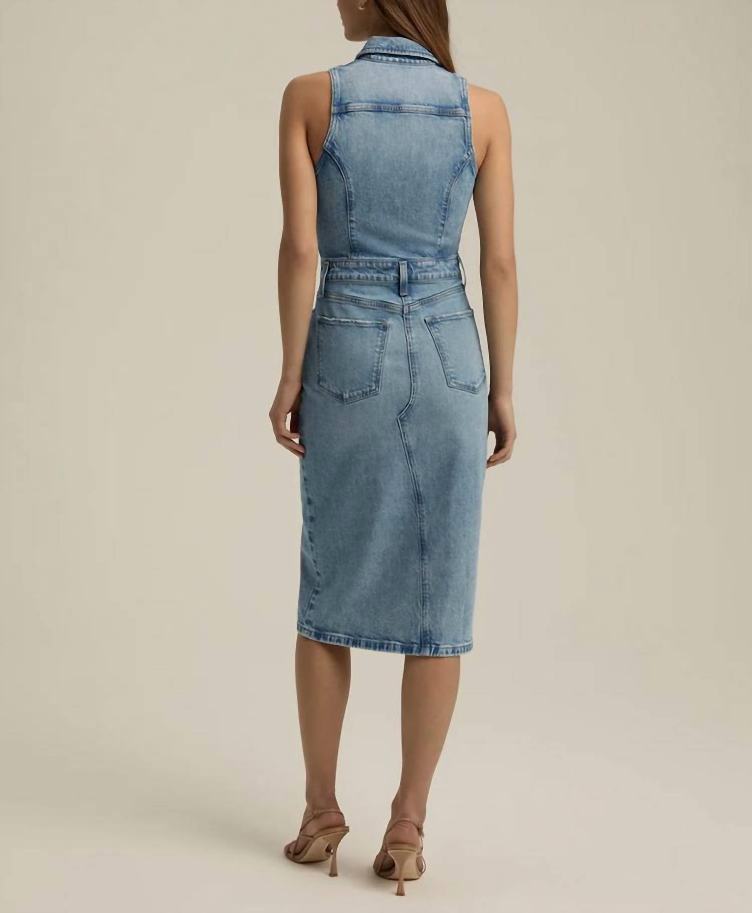 Favorite Daughter - Halter City Denim Dress