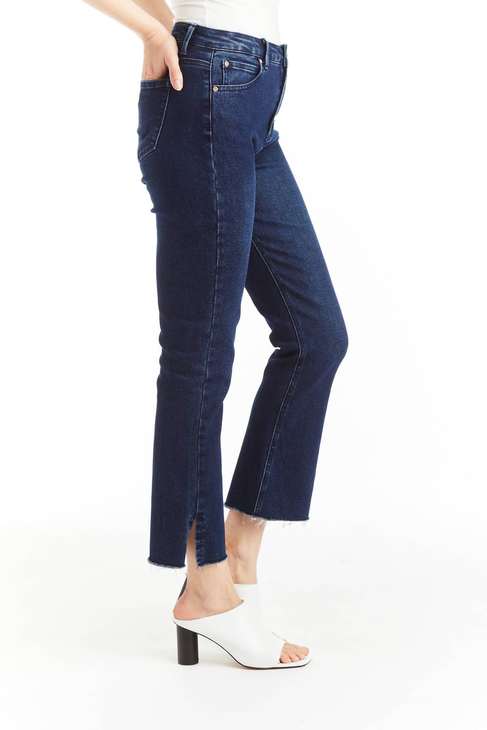 Tractr - Cropped Flare Jean