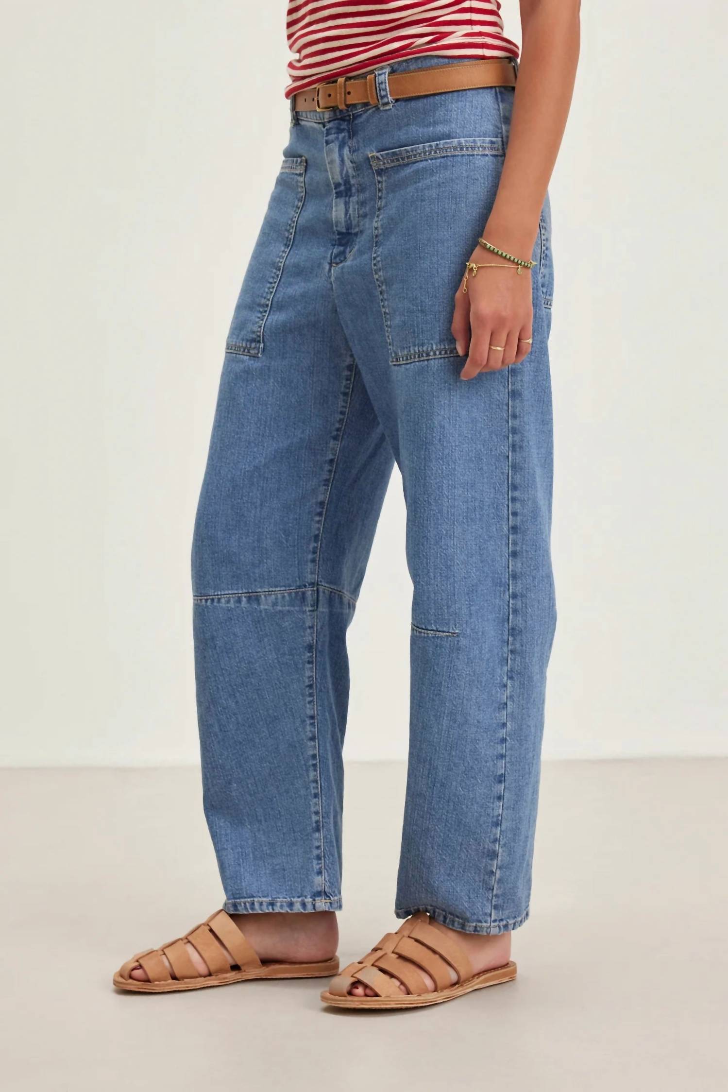 Velvet By Graham & Spencer - Farah Denim Barrel Pant