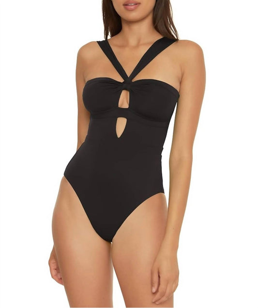 Becca By Rebecca Virtue - COLOR CODE CONVERTIBLE BANDEAU ONE PIECE SWIMSUIT