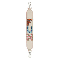 Fendi Women's Camelia "fun" Studded Mini Leather Handbag Strap in beige - women's item