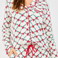 Mary Square - Lattice Garland Charlotte Pant Set