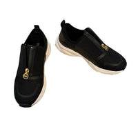 MICHAEL KORS Women's Sami Trainer Wedge Sneakers in black and brown - women's sneaker - view 6
