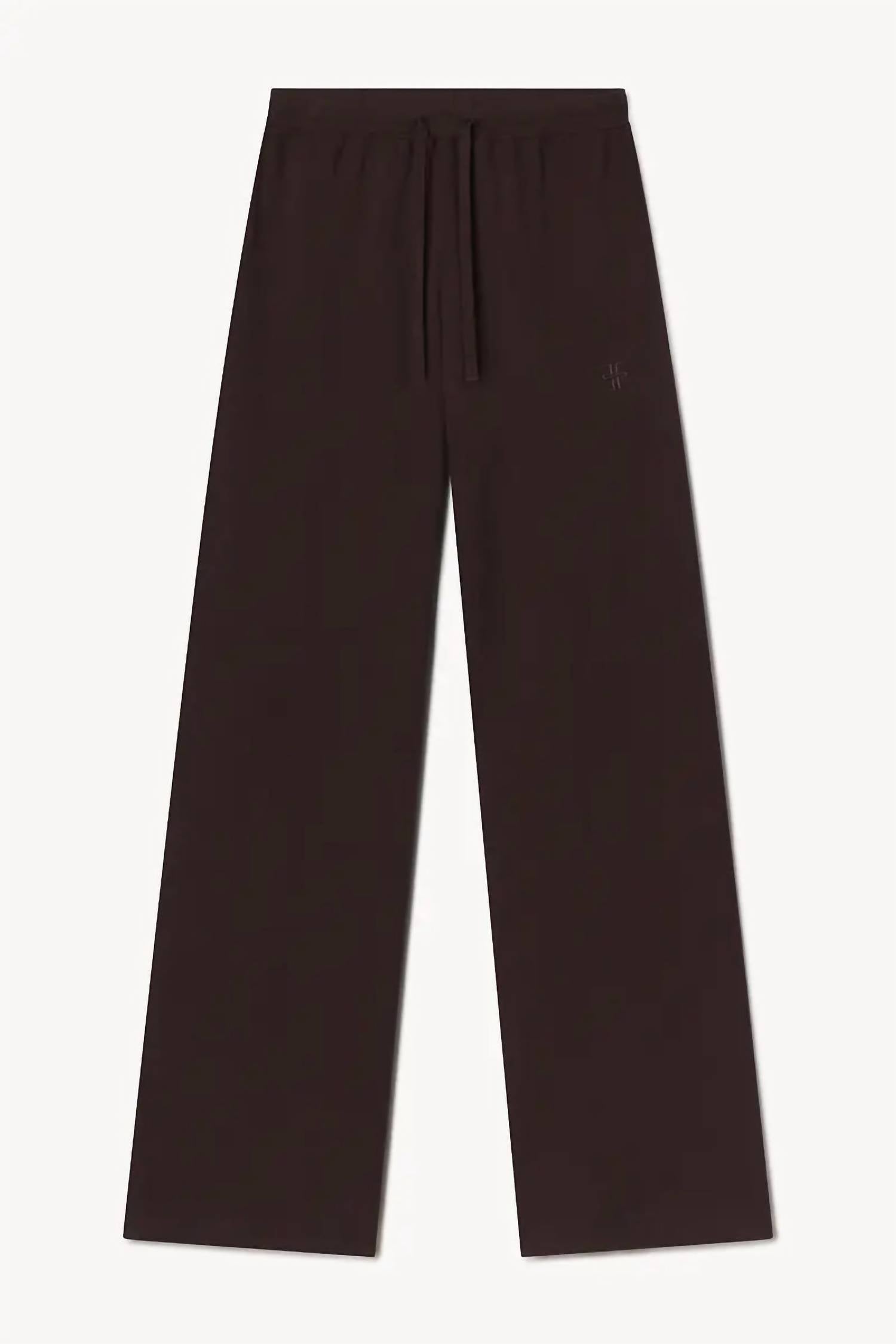 Eterne - Drawstring Wide Leg Sweatpants