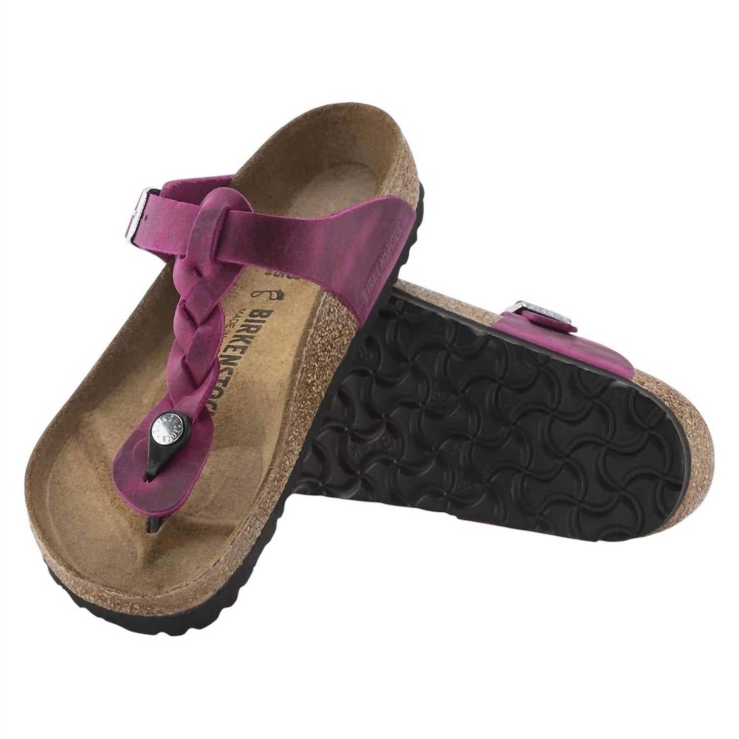 Birkenstock - Women's Gizeh Braided Festival Oiled Leather Sandals