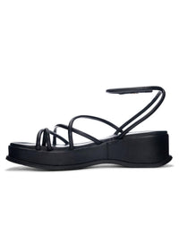 CHINESE LAUNDRY Women's Clairo Open Toe Sandal in black - women's sandal - detail view
