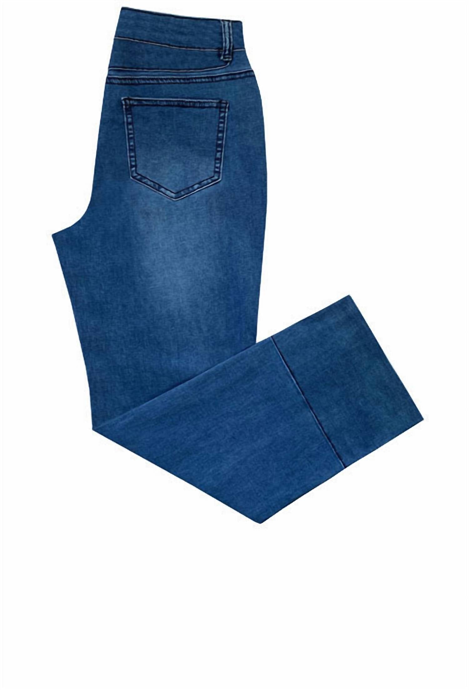 Ethyl - Women's Button Cuff Capri Pants