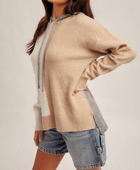 Hem & Thread - In Line Sweater Hoodie