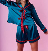 Act Pretty - Satin Pajama Set
