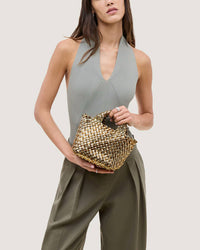 Naghedi - St. Barth's Petit Tote Metallic Bag