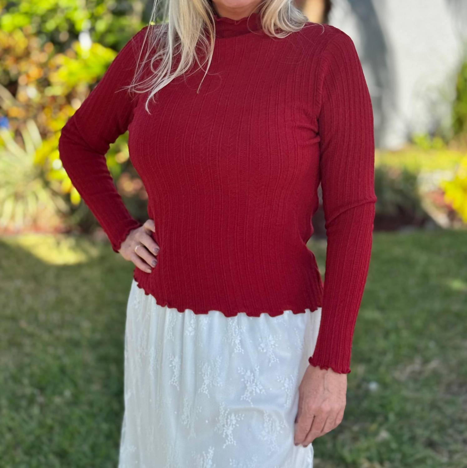 Coco + Carmen - Avalee Cable Knit Sweater