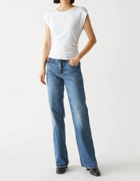 Michael Stars - Joni Power Shoulder Tee