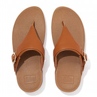 Fitflop - Women's Lulu Adjustable Leather Toe-post Sandal