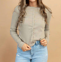 Wishlist - Carissa Ribbed Top