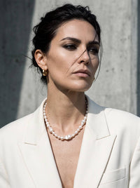 Eklexic - Women's Paloma Baroque Pearl Necklace