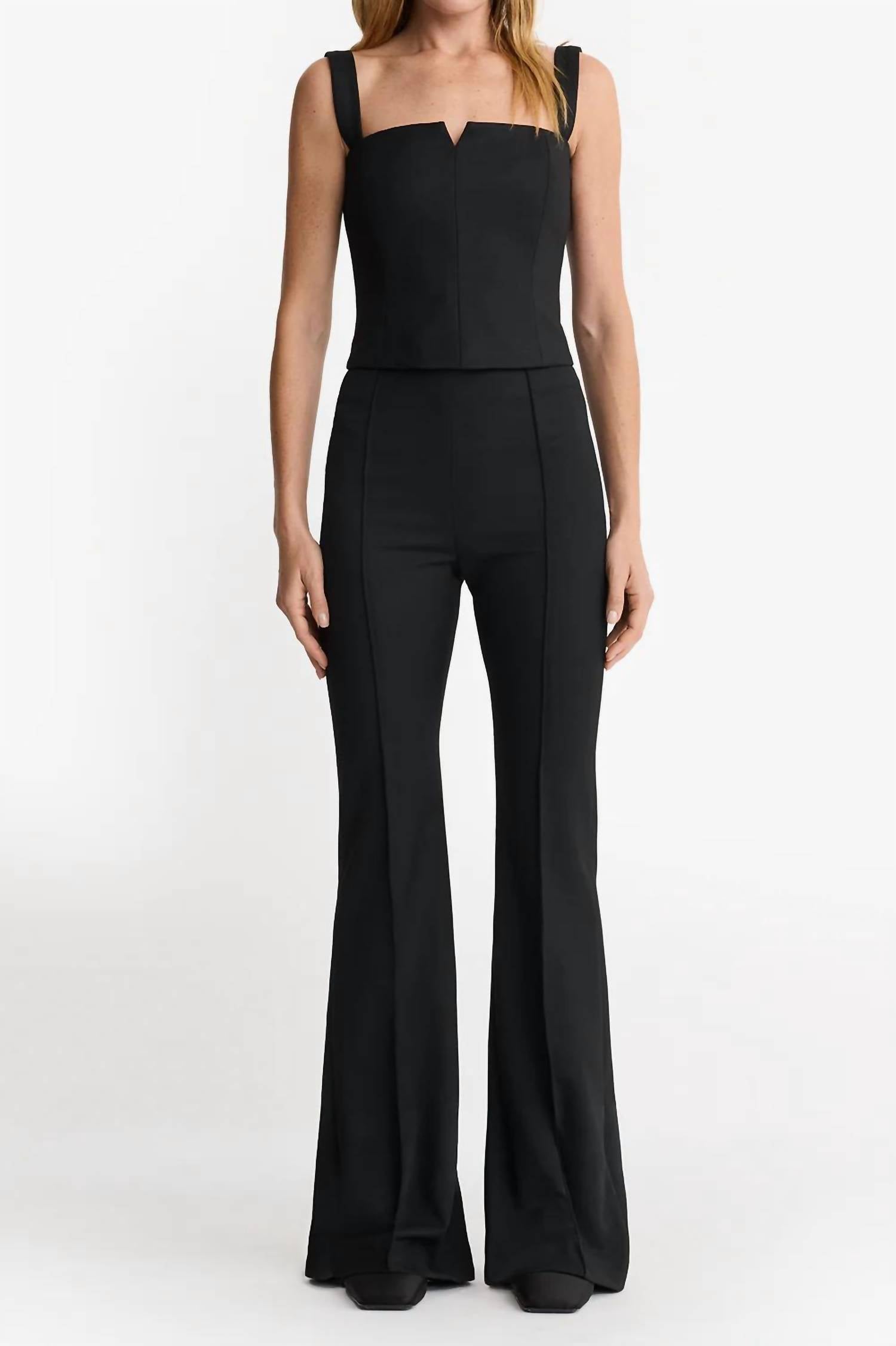 Smythe - Pintuck Flare Pant