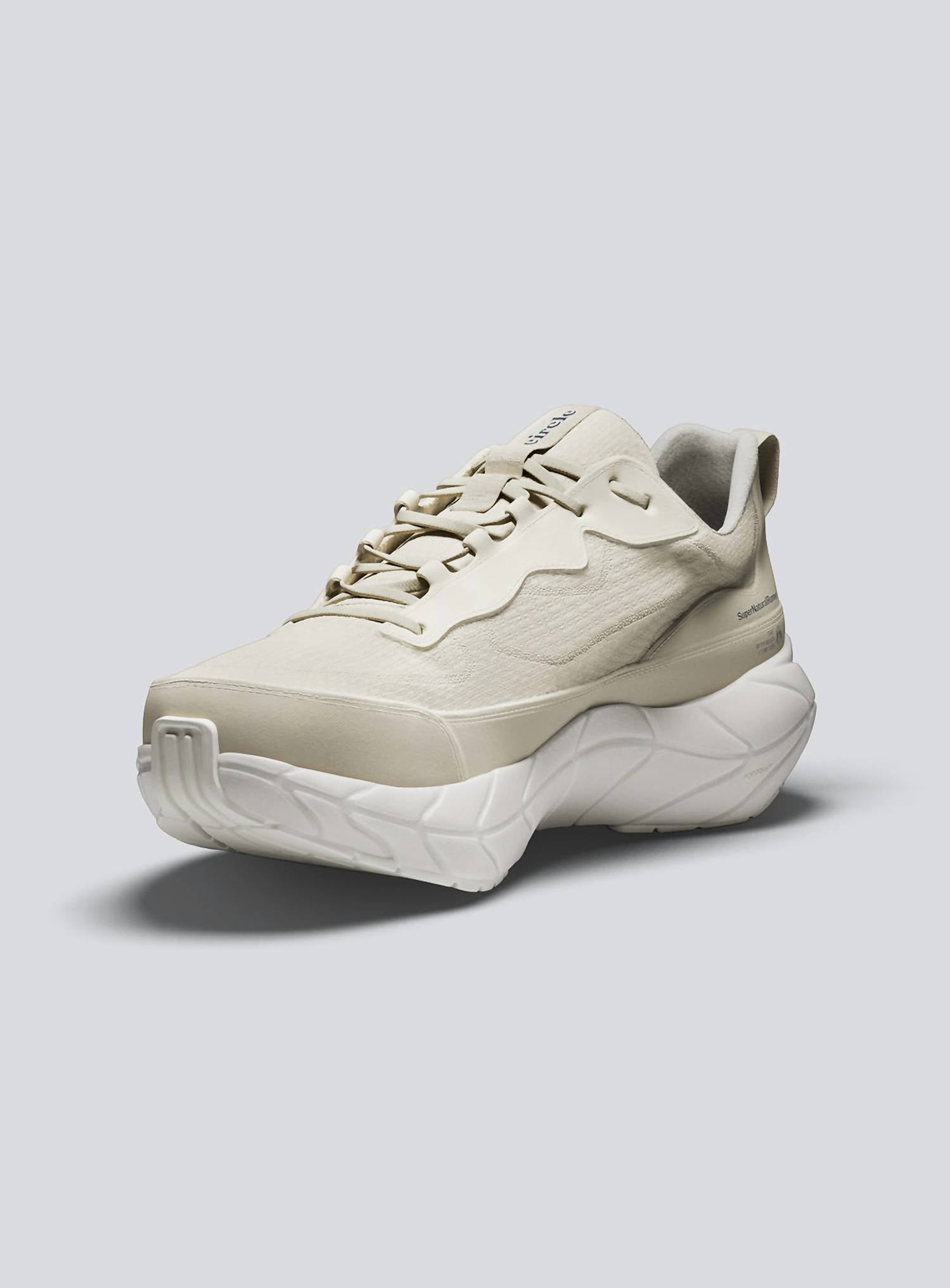 Circle G Women's Low Top Lace Up Running Sneakers in natural - women's shoe - view 4