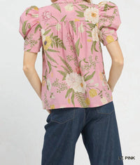 Umgee - Women's Floral Top
