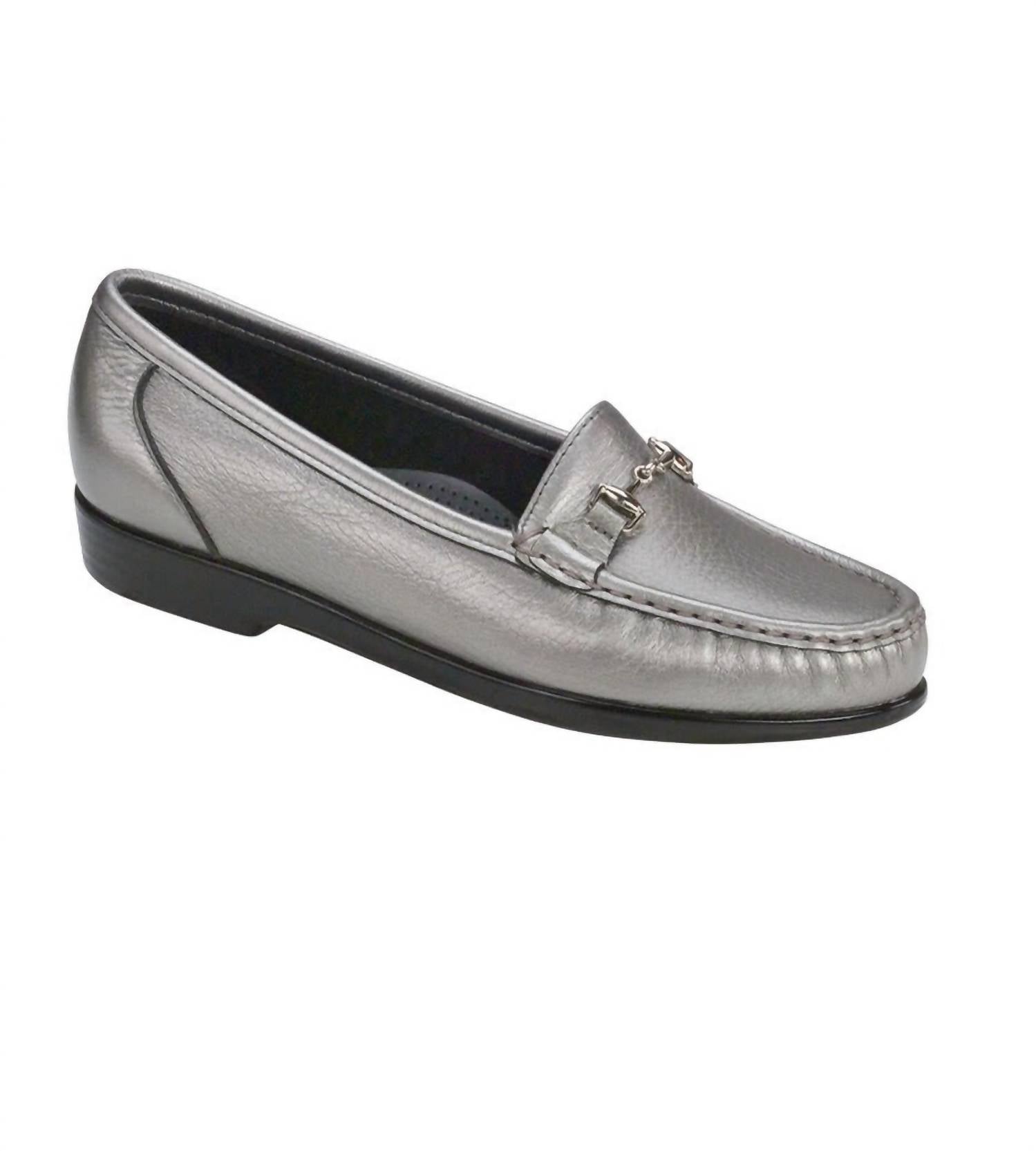 SAS Women's Metro-m Loafer in pewter - women's flats