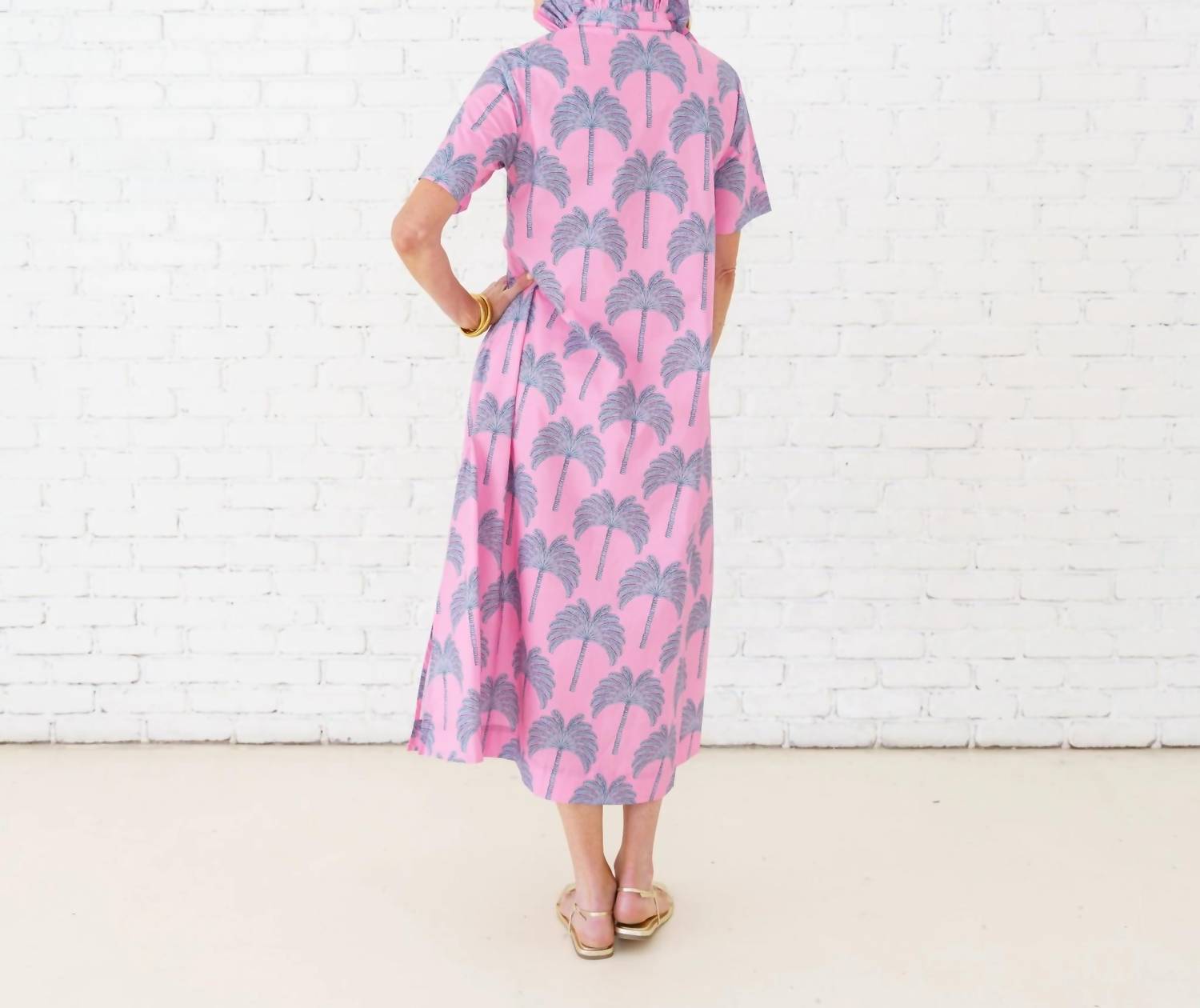 Caryn Lawn - Georgia Palm Dress