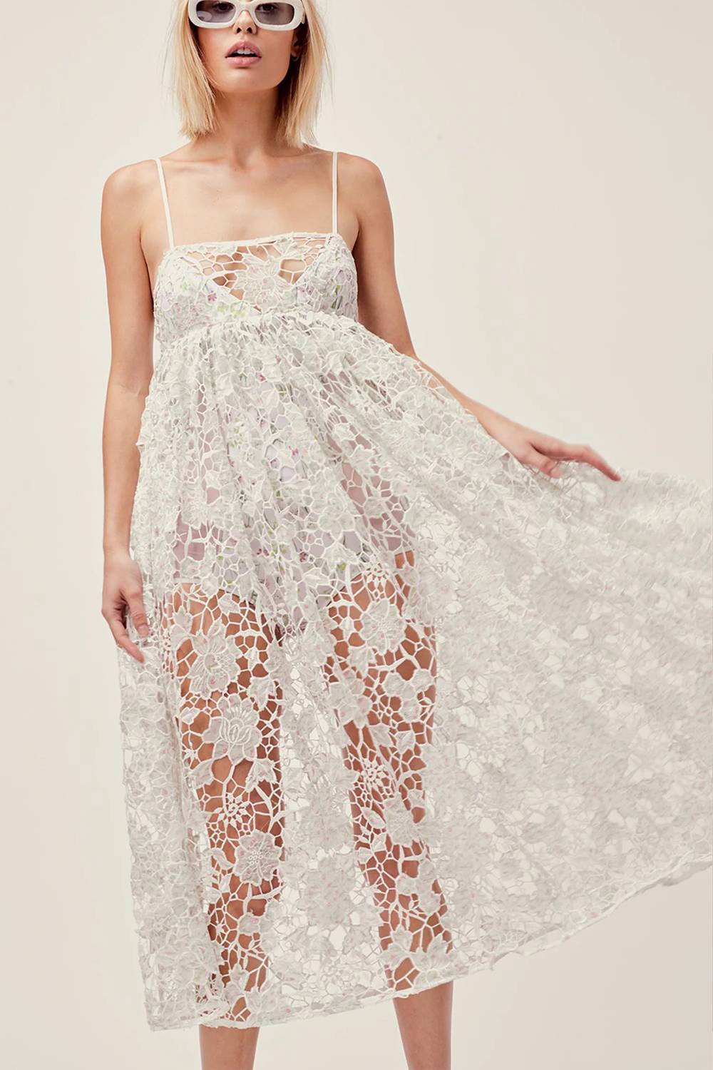 For Love & Lemons - Sundae Tank Midi Dress
