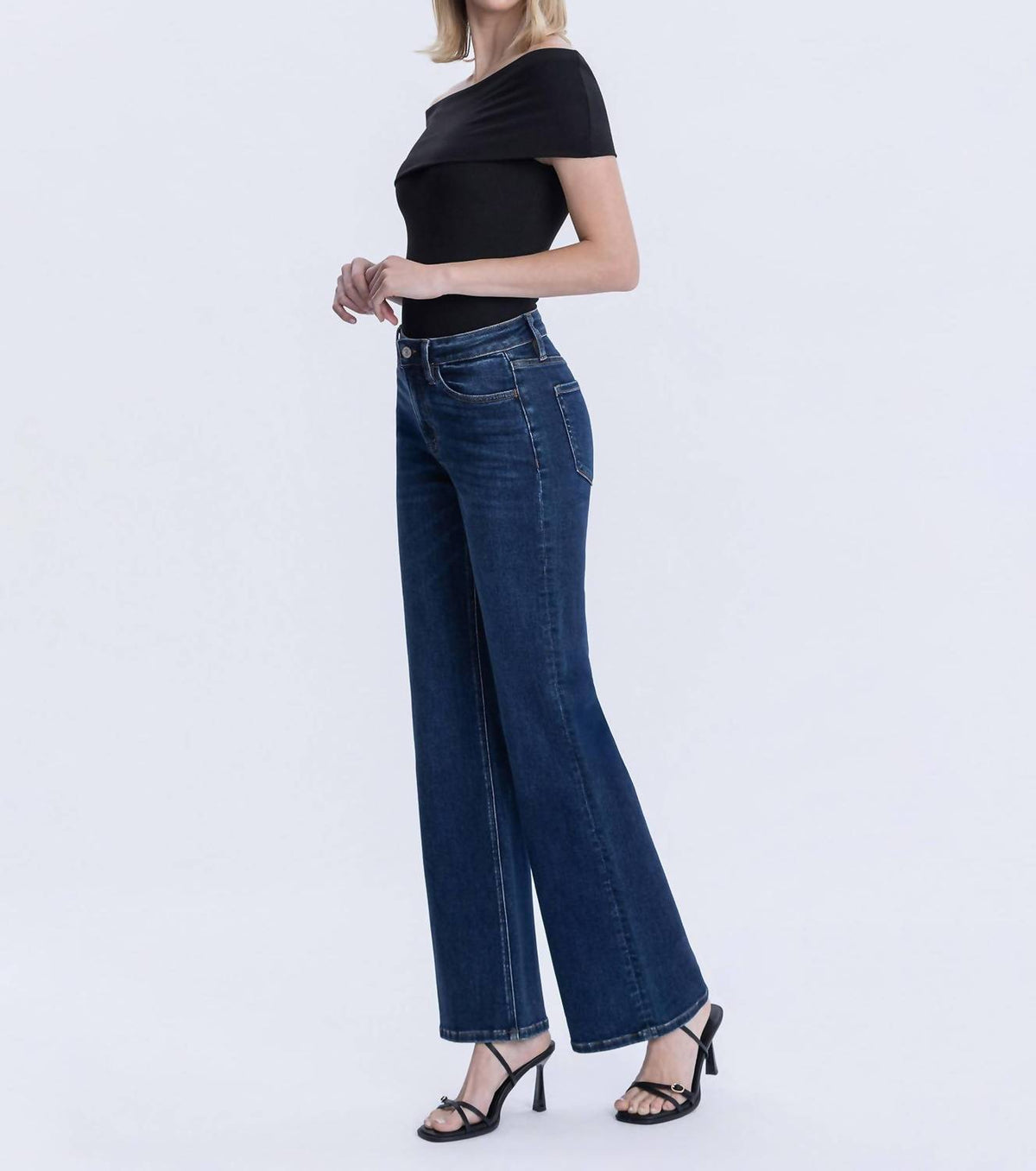 Vervet By Flying Monkey - Cheryl High Rise Vintage Flare Jeans