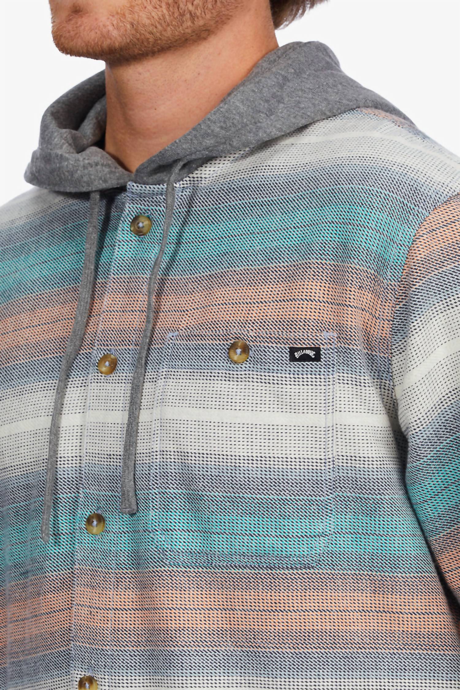 Billabong - Baja Hooded Flannel Shirt