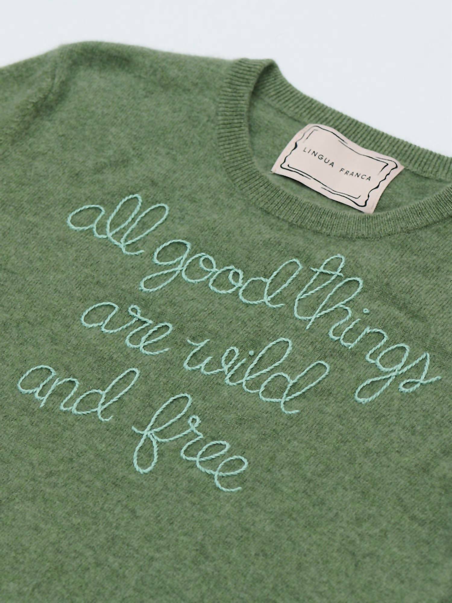 Lingua Franca - All Good Things Crewneck