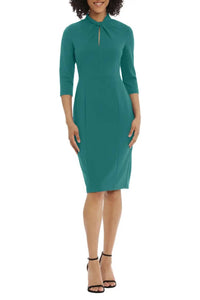 Donna Morgan - Twisted Neck Sheath Dress