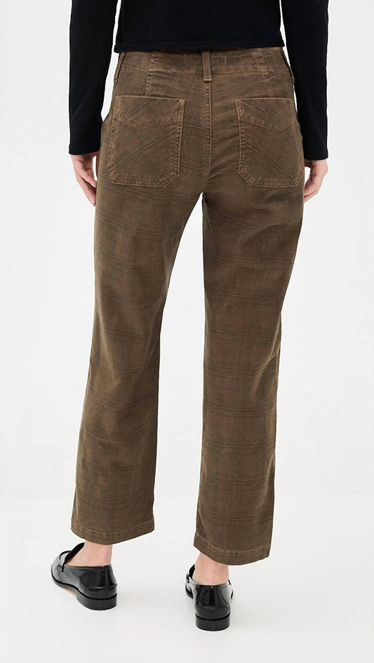 Amo - Lillian Printed Corduroy Pant