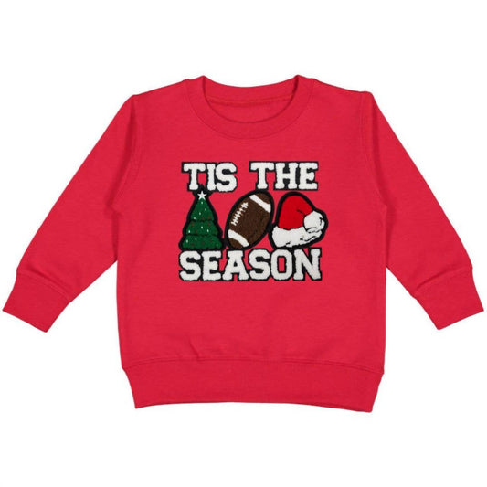 Sweet Wink - Tis The Season Patch Christmas Sweatshirt