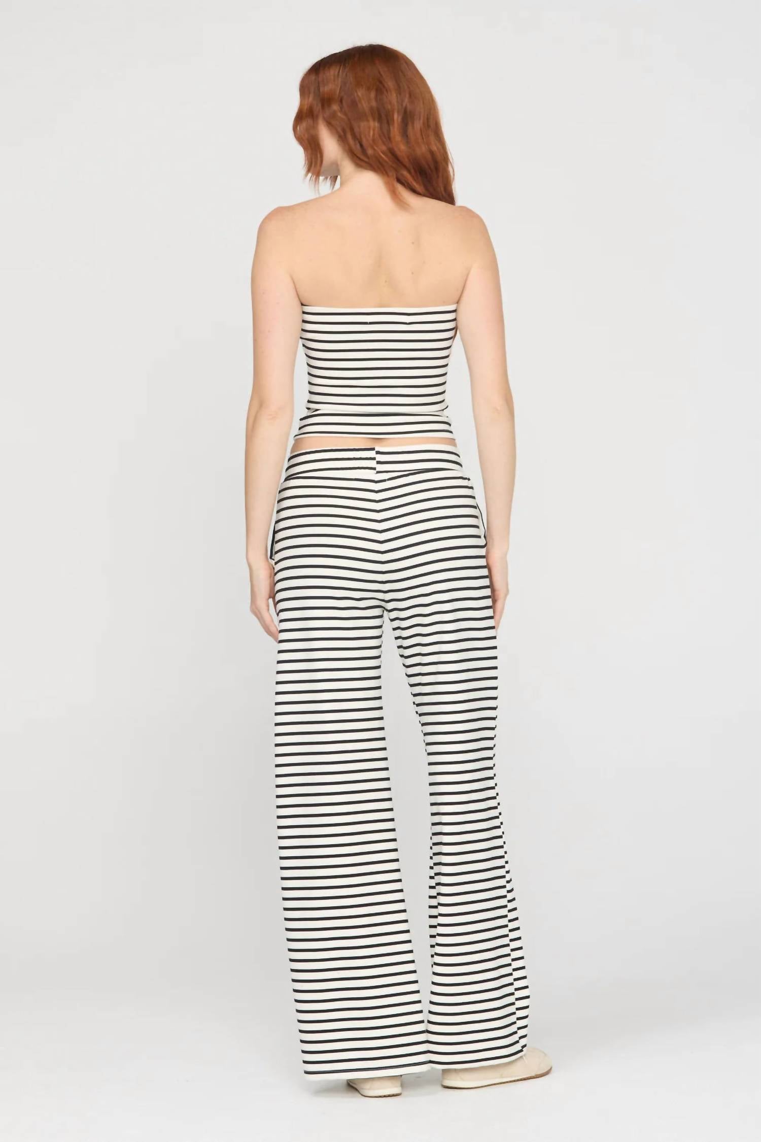 Project Social T - Thea Striped Tube Top