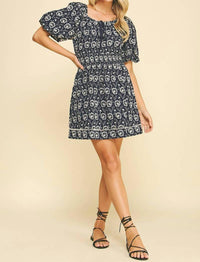 Pinch - Floral Embroidered Dress
