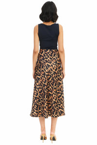 Allison - Satin Reese Midi Skirt