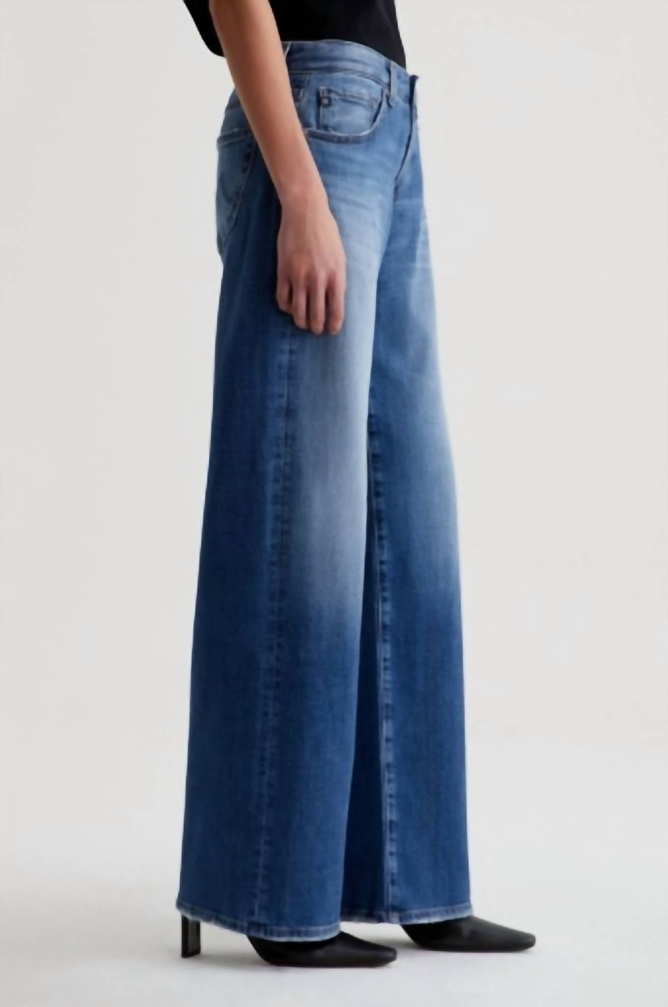 Ag Jeans - Adria Low-rise Wide Leg