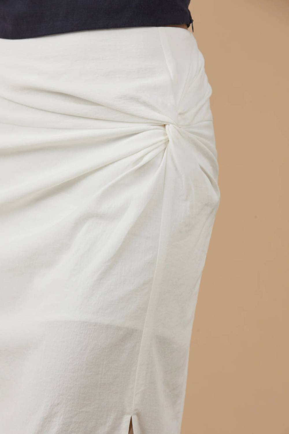 Sophie Rue - Carly Knotted Slit Midi Skirt