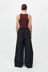 St. Agni - Paper Bag Waist Pants - Petite