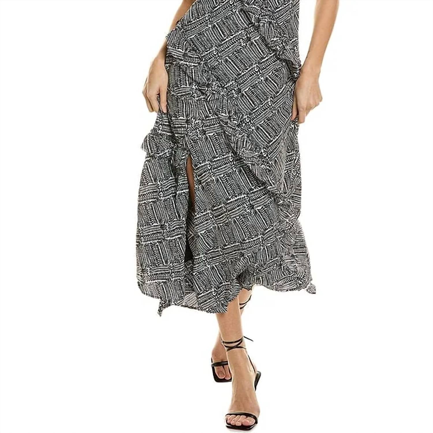 Elie Tahari - Alisa Silk Midi Dress