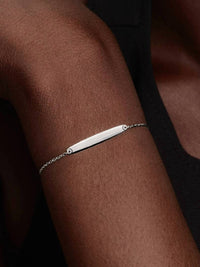 Pandora - Engravable Bar Chain Bracelet