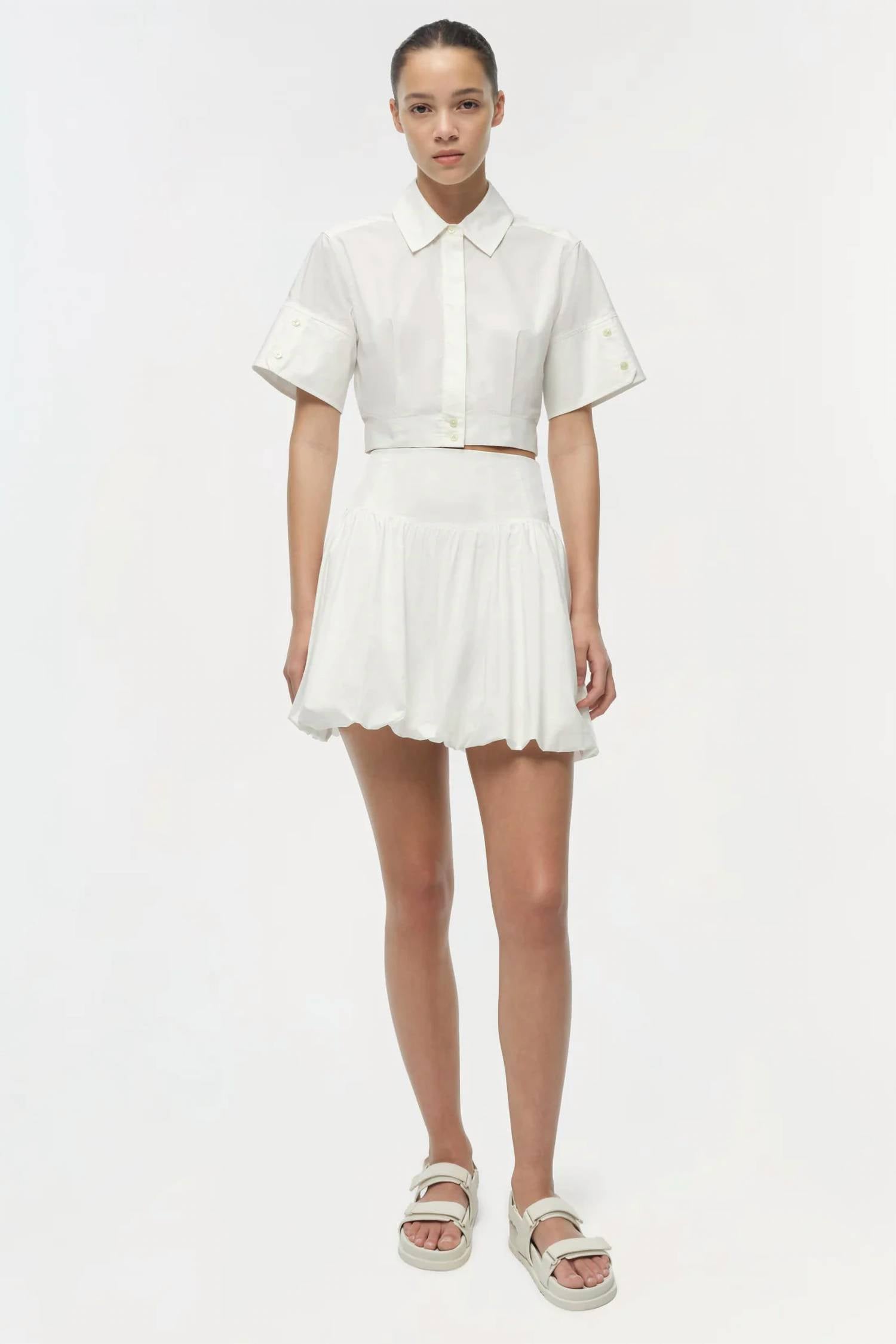 Simkhai - Pippa Bubble Mini Skirt
